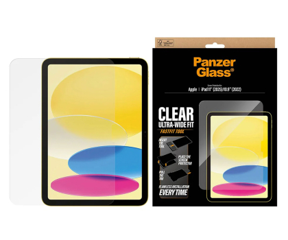 Folia na tablet PanzerGlass Ultra-Wide Fit w. Instl. Tool do iPad 11" 2025 / 10,9" 2022